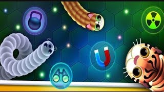 WORMAX IO - Ставим Новый Рекорд Мультфильм Игра клон SLITHER IO И WORMATE 11