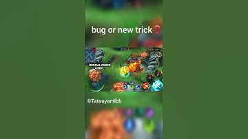 bug or new trick❓️ #mobilelegends #mobilelegendsbangbang #mlbb #mobilelegend #ml #mlbbcreatorcamp