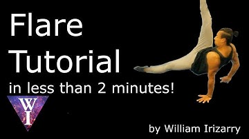 How to Flare - Breankdance Beginner Tutorial by William Irizarry