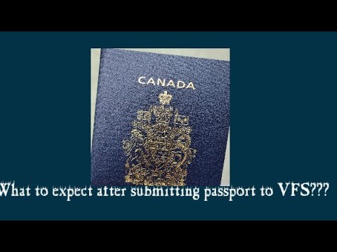 Email updates from VFS global and IRCC after submitting passport.VFS GLOBAL CANADA | VISA STAMP