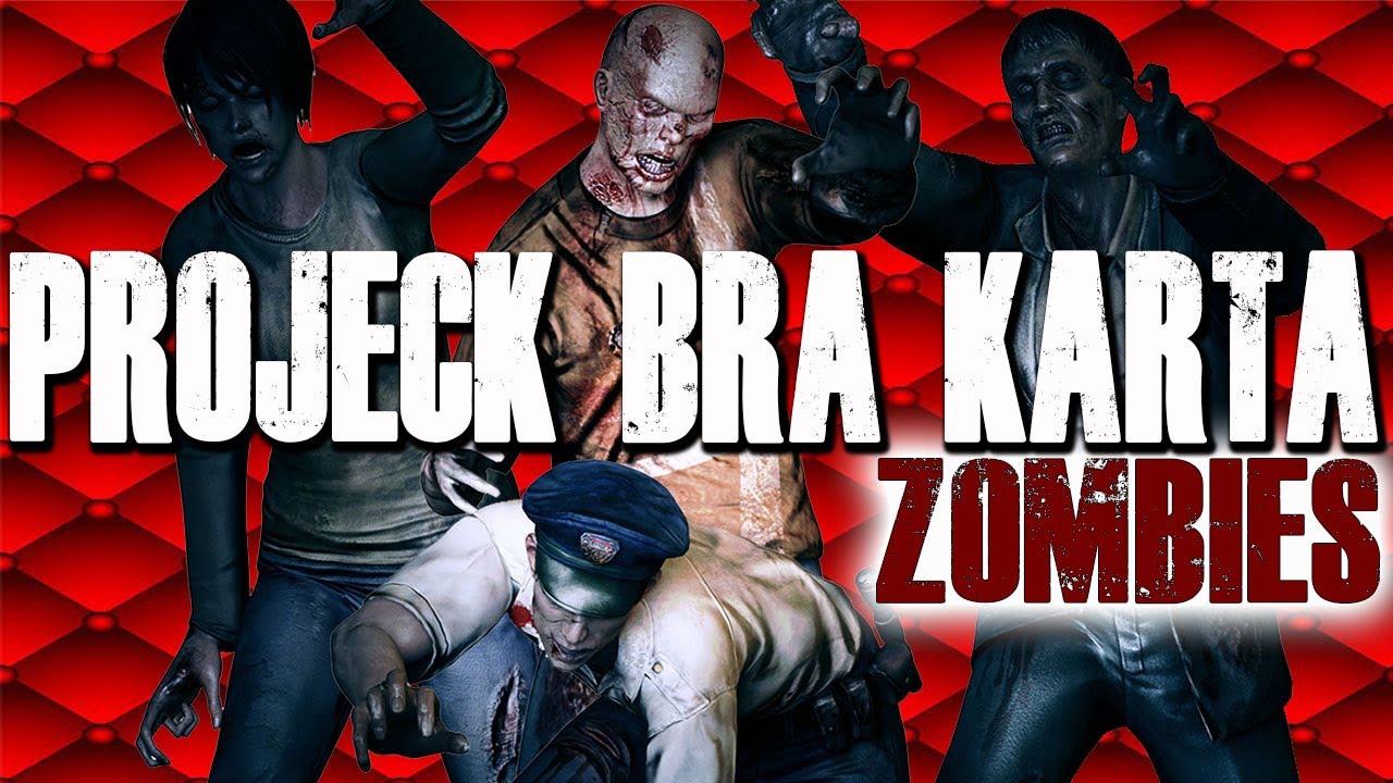 NEW ZOMBIE MAP! PROJECK BRA KARTA (Call of Duty Black Ops Zombies) - 