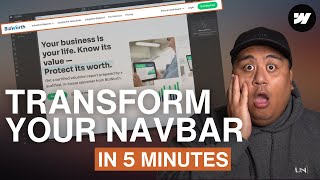 Animate Your Navbar in Webflow in Less than 5 Minutes   Webflow Beginner Tutorial