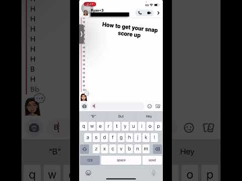 How To Get Your Snap Score Up