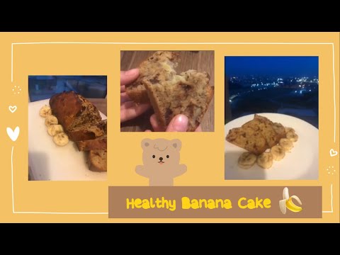 Healthy Banana Cake ?