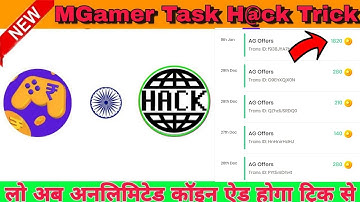 Mgamer Task complete Trick Earn 1820 Coin Mgamer Coin Trick