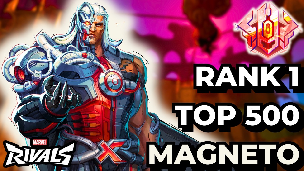 RANK 1 [TOP 500] Magneto | Fayez12 | Marvel Rivals Season 6 - YouTube