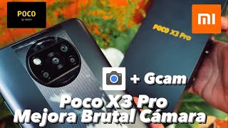 Poco X3 Pro con GCAM  mucho MEJOR cámara de lo que IMAGINAS