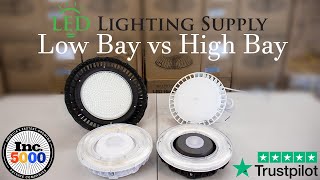 High Bay vs Low Bay LED Lights: What's the Difference?