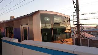 名古屋臨海高速鉄道あおなみ線発車します日本車輛三菱製１０００形小本駅です