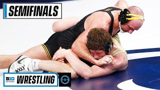 Every Mat 1 Match from the 2021 Big Ten Wrestling Championships Semifinals | 2021 Big Ten Wrestling