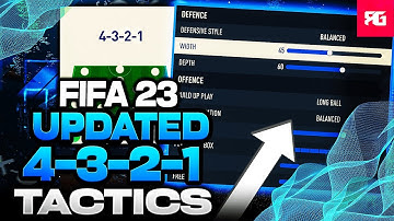 SUPER ATTACKING 4-3-2-1 Custom Tactics in FIFA 23! (Best 4321 Tactics/Instructions In FIFA 23!
