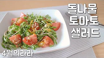 참치돌나물샐러드