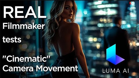 Cinematic AI Camera Movement Test - LUMA 1.6