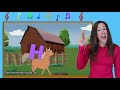 Phonics song  alphabet song official  letter sounds  signing for babies  asl animals
