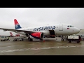 TRIP REPORT | Air Serbia | Berlin Tegel to Belgrade | Economy Class | A319-100 [Full HD]