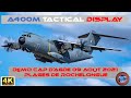 Spectaculaire Démo A400M Tactical Display Le Cap d'Agde 09 Août 2021