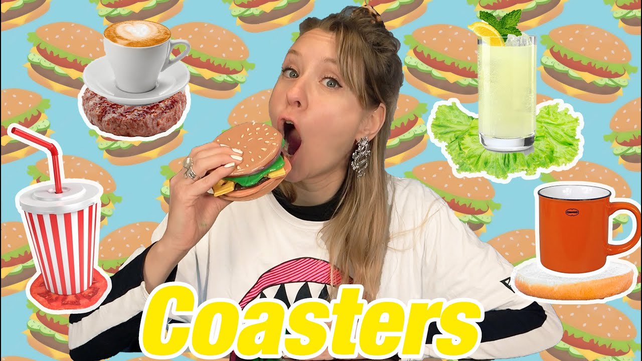 DIY | Burger Coasters // Rosalie Boom #163