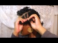 Natural 4C Hair- Flat Twist Out