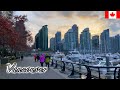 🇨🇦【4K】Vancouver Winter Walk -  Coal Harbour - (March 2021)