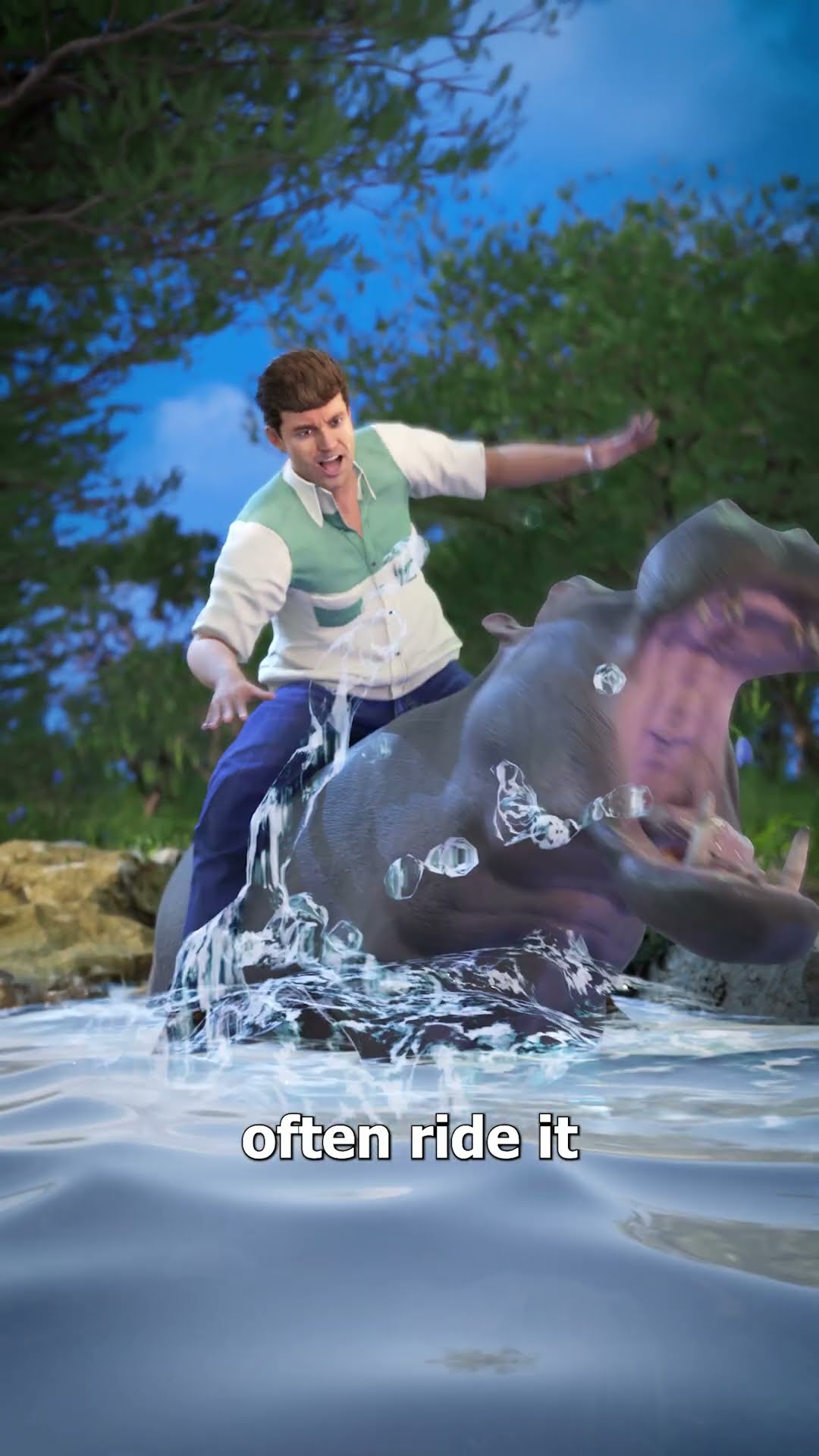 The Hippo That Turned On Its Owner ?