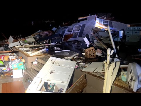 Tornado damage in Middle Tennessee - Dec. 9, 2023