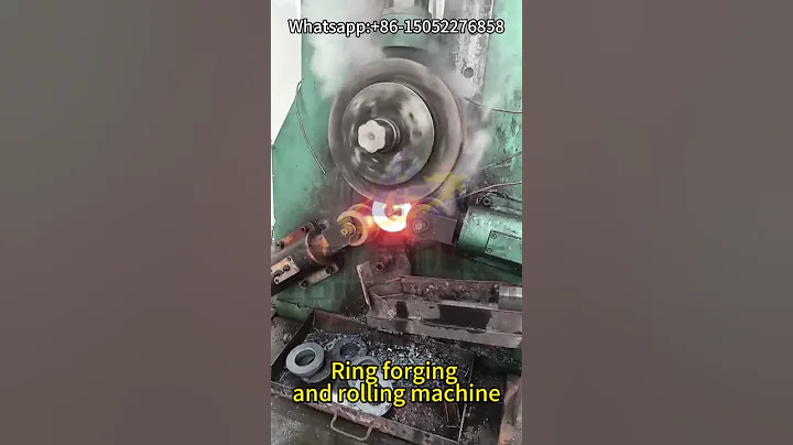 Ring forging and rolling machine
