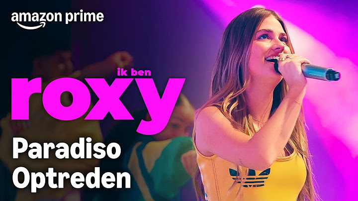 Roxy Dekker is zenuwachtig voor haar optreden in Paradiso ❤️ | Ik Ben Roxy