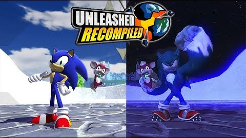 Sonic Unleashed Recompiled 4K Windmill Isle Act 5 Unleashed Version