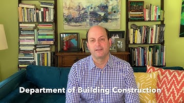 Welcome to the Department of Building Construction at Virginia Tech