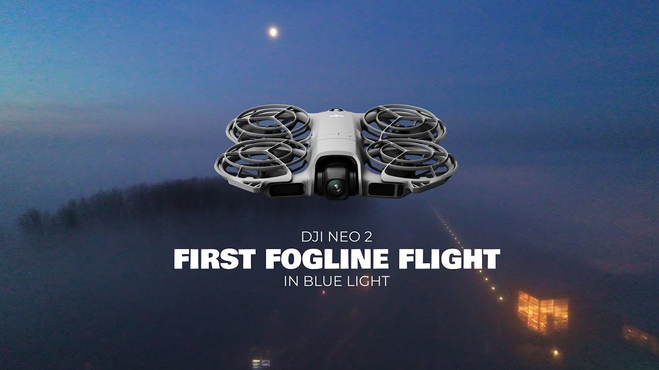 First Neo 2 Fogline Flight — A Tiny Companion in the Morning Mist
