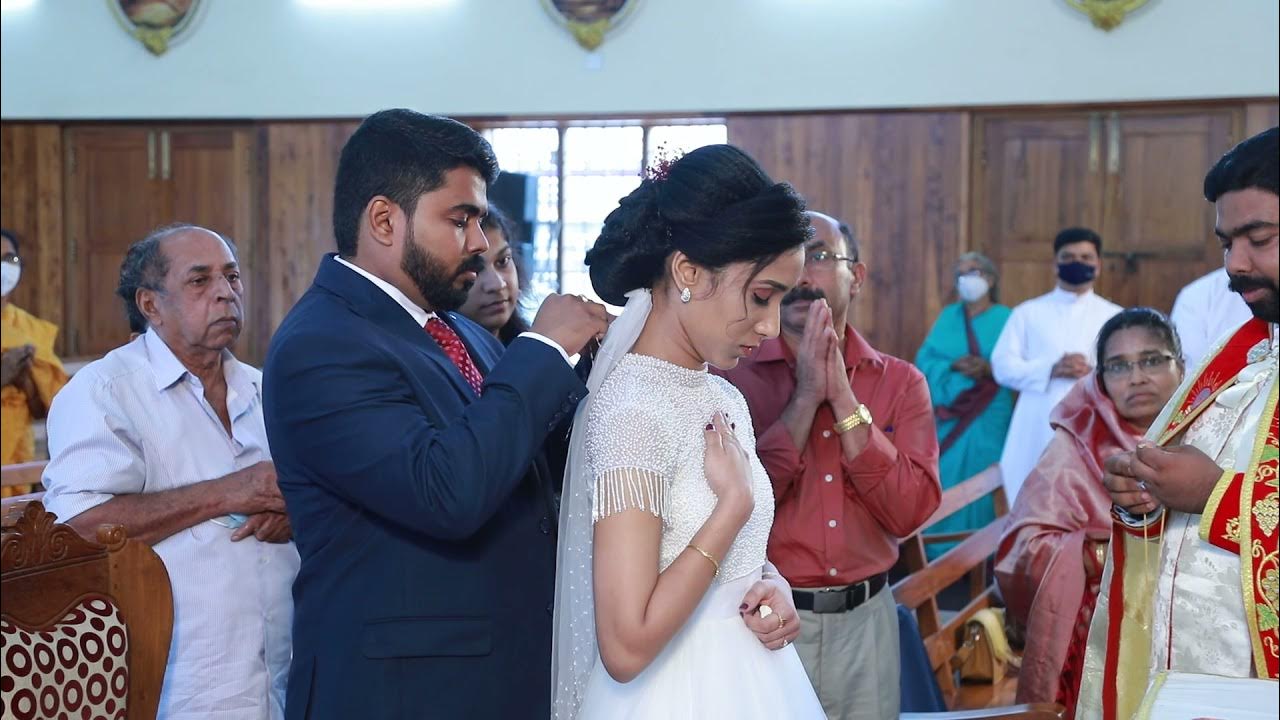 SYRO MALABAR MARRIAGE/ വിവാഹം കുദാശഭാഗം JITHIN& PAULINE syromalabarchurch christian wedding