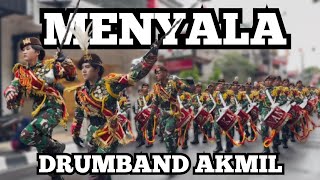 DRUMBAND GSCL AKMIL CANKA LOKANANTA AKADEMI MILITER 🔥 TRADISI PENYAMBUTAN TARUNA #drumband #akmil