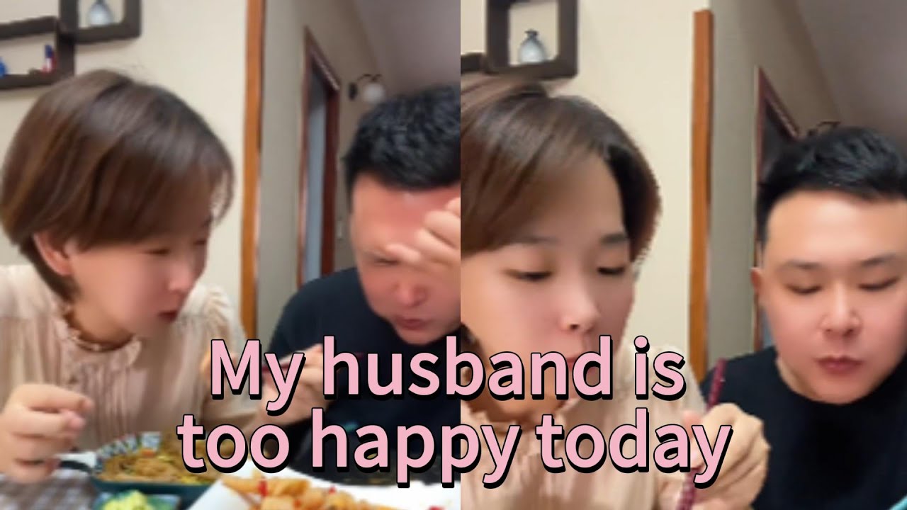 My husband is too happy today.#整蛊 #koreancuisine #koreanfood #美食 #早餐