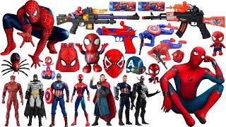 Spider Man action doll | Marvel popular toy collection | Marvel toy gun collection unboxing