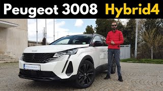 Peugeot 3008 Facelift Hybrid4 2021 - Test CONSUM oras, drum national, autostrada