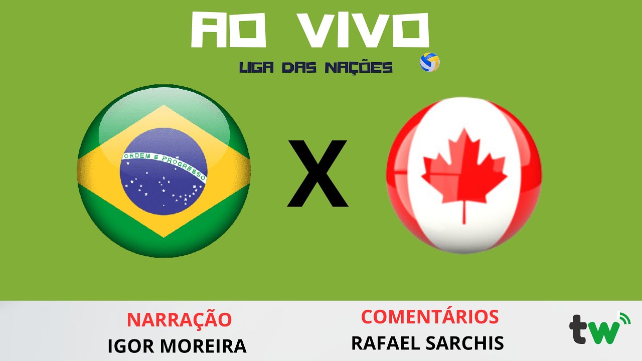 Brasil x Canadá ao vivo: onde assistir à Liga das Nações feminina