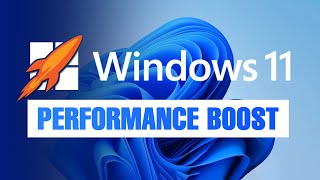 How To Boost Windows 11 Performance!