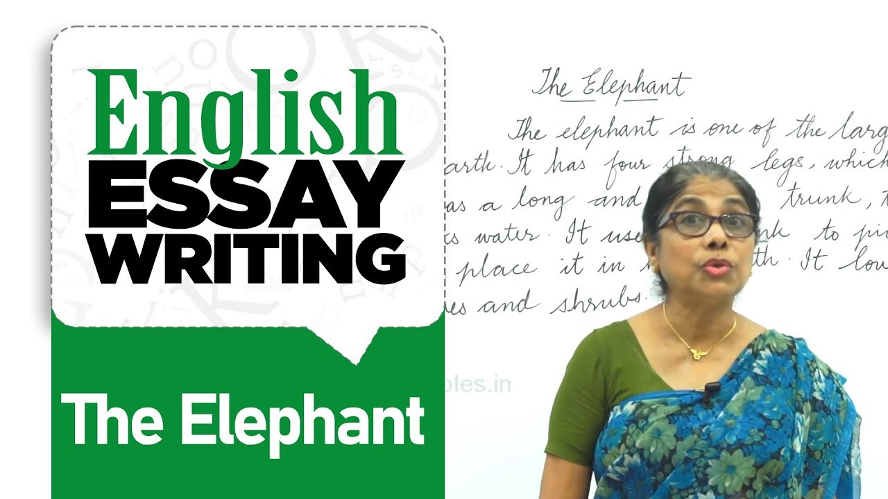 the elephant essay 200 words