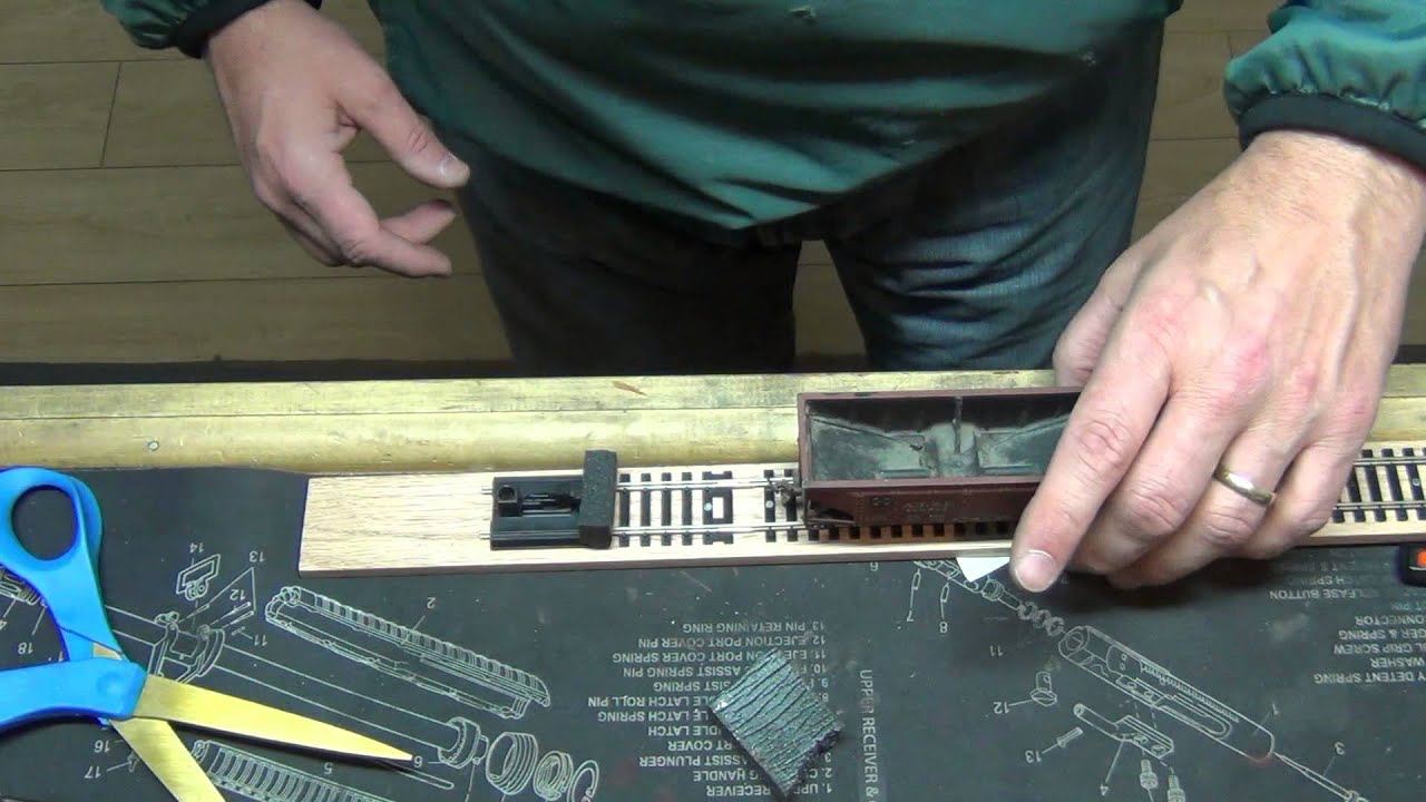 Making a HO Model Train Test Track - YouTube