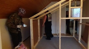Vocal booth construction timelapse