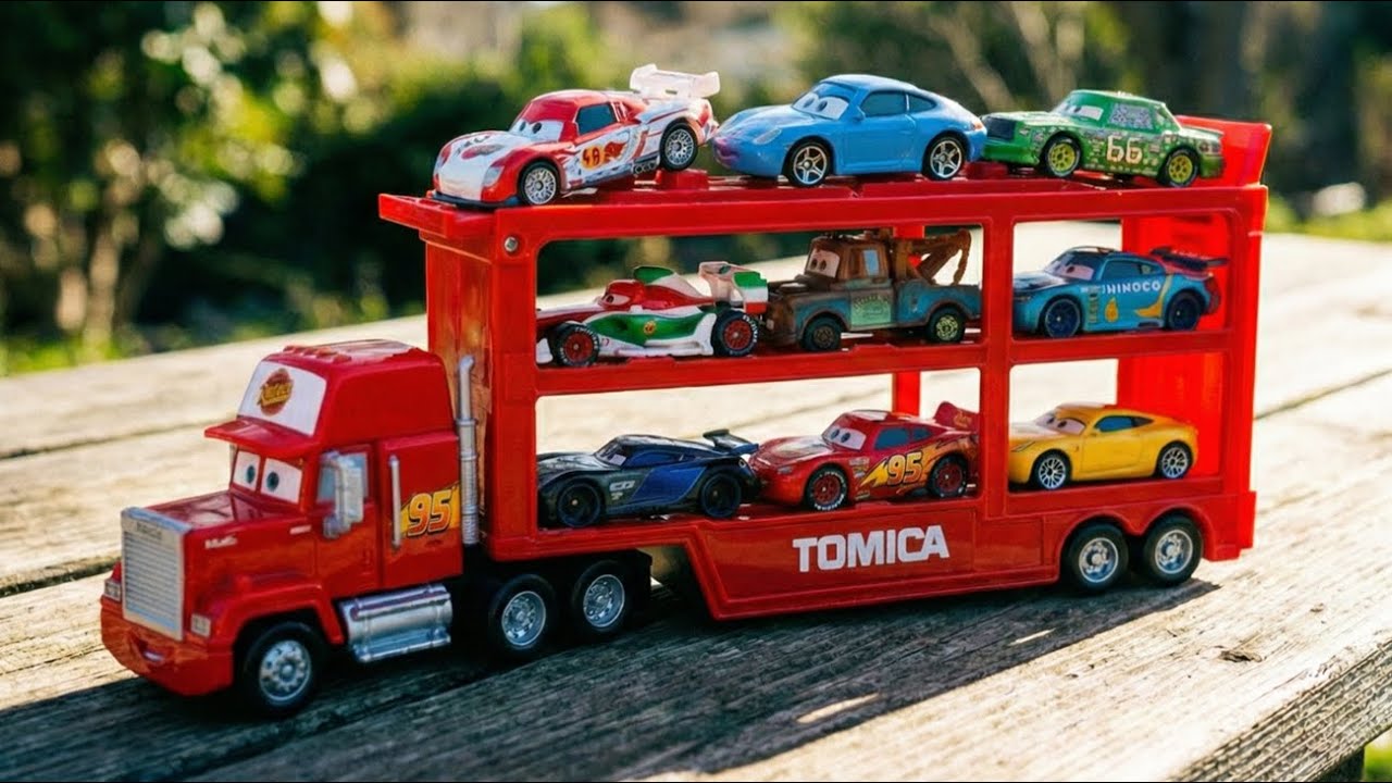 Lot of Disney Pixar Cars Unboxing Review | Lightning McQueen Bubble RC Cars |Car toys truck toys asm