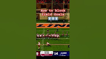 How to BLOCK Field Goals EVERY TIME! #ncaafootball #ncaafootball26 #firesticksgaming