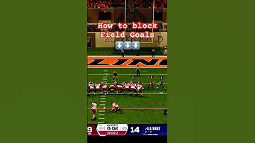 How To BLOCK Field Goals EVERY TIME Ncaafootball Ncaafootball26 Firesticksgaming 