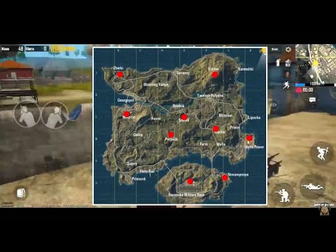 ერანჯელზე არსებული ნაძვისხეების ლოკაციები