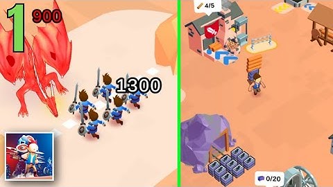 Army Factory | Level 1-5 Gameplay Walkthrough Part 1 Tutorial Army Commander (Android)