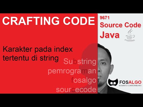 Video: Berapa banyak metode indexOf yang ada di kelas String?