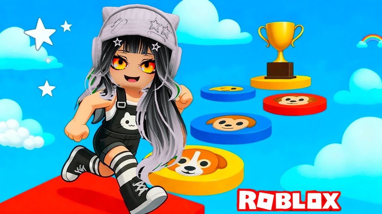 ВСТАНЬ НА НУЖНЫЙ ЦВЕТ в РОБЛОКС | ОББИ БЛОКИ по ЦВЕТАМ в ROBLOX