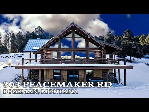 303 Peacemaker Rd, Bozeman, MT home video tour