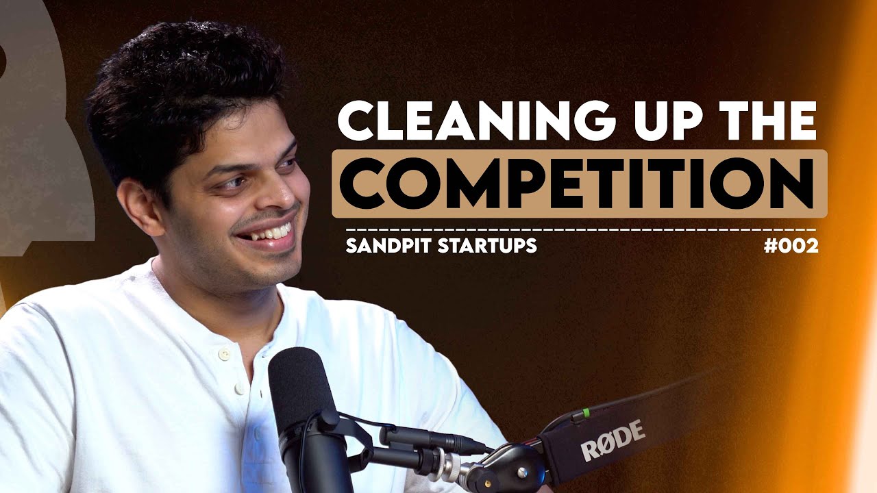 This Startup is Cleaning Up the Competition | Sandpit Startups | Ep2 | Aman Singh
