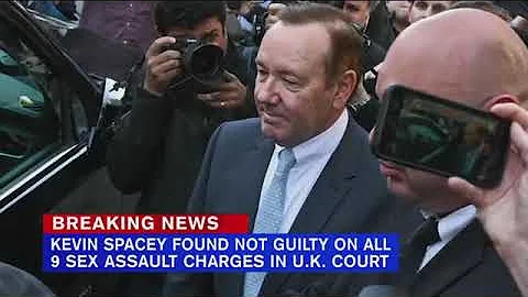 Kevin Spacey found not guilty on sexual assault charges